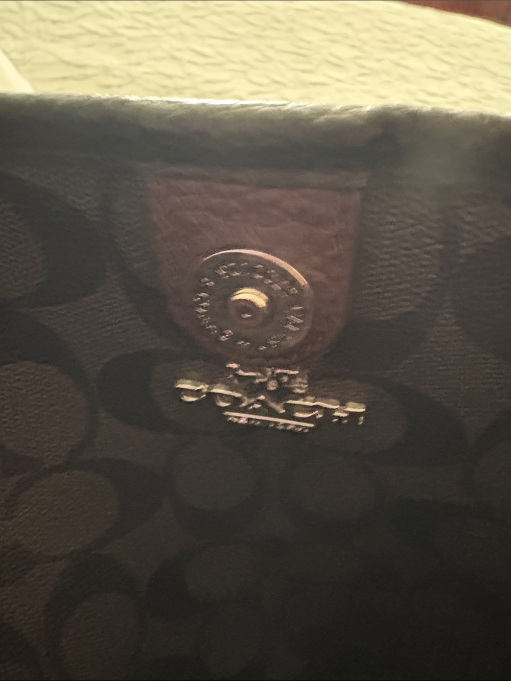 Coach Black Leather Tote with The Little Mermaid Ursula Graphic - Picture 5 of 8
